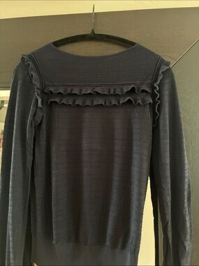 Ann Taylor Navy Knit sweater, Sz: XS
